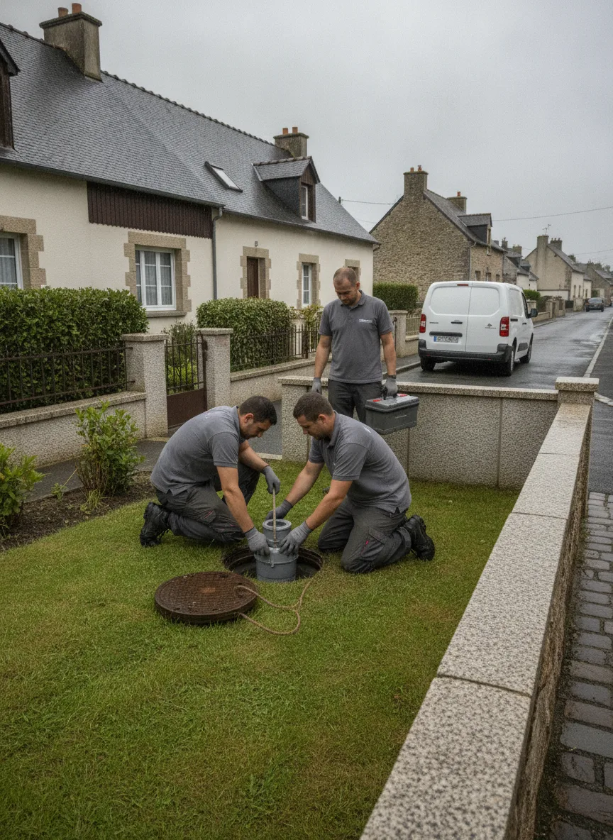 Dépannage pompe de relevage Le Pellerin – intervention locale / la ville